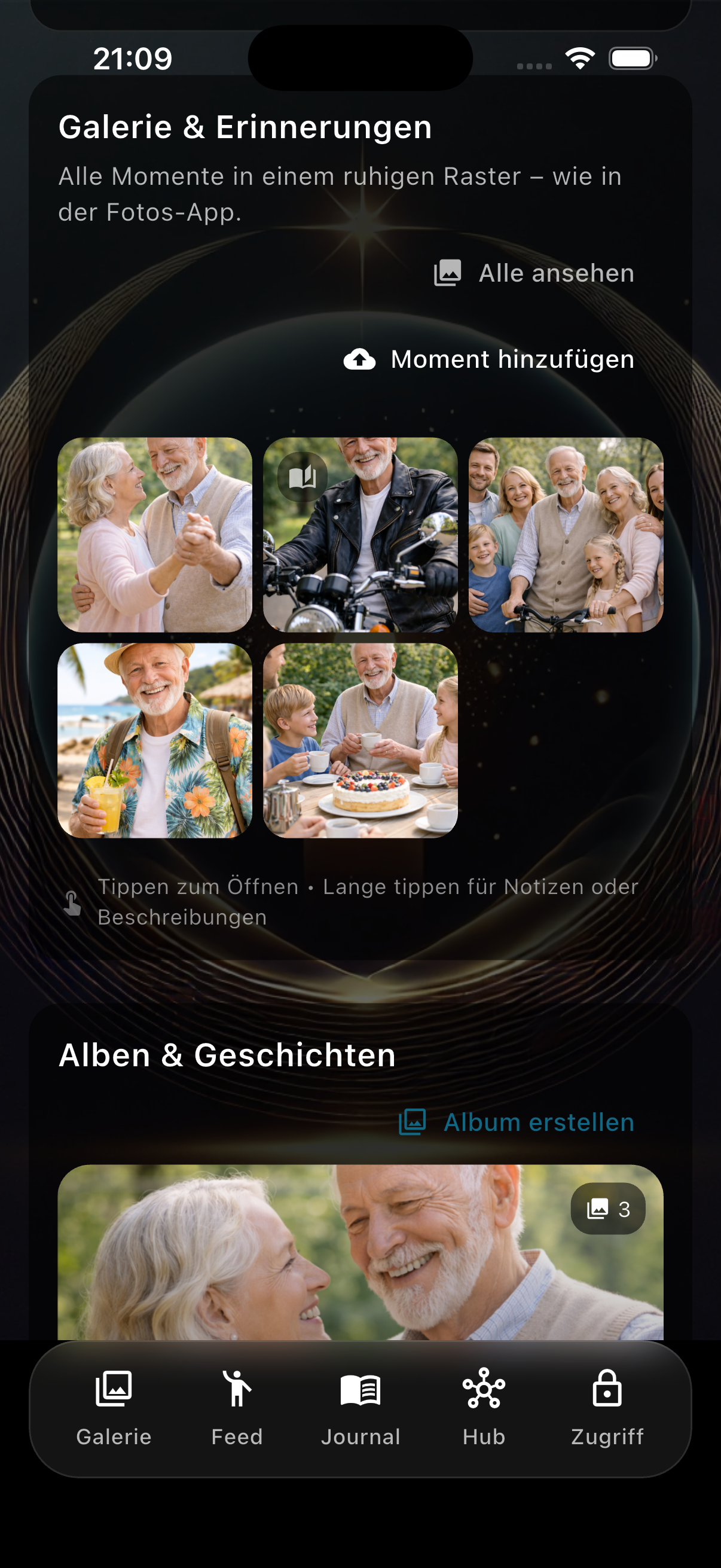 Luminom | Memorial & Bestattungsapp für gemeinsame Erinnerungen